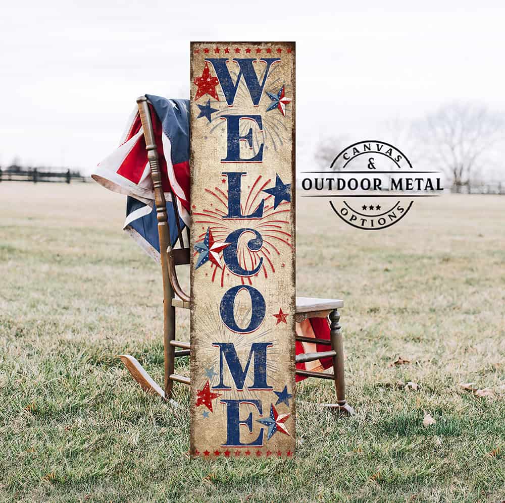 Vintage-inspired farmhouse style sign. — Toe Fish Art creates quality, artisan-made wall décor with authentic, American sourced materials. Proudly Made in the USA for decades, each sign is expertly constructed with genuine craftsmanship, heritage quality, and rustic charm. Our premium, handcrafted pieces are built to last with durable materials. Custom, personalized, timeless designs for indoor and outdoor spaces. Discover American made wall art at toefishart.com — crafted to inspire, made to endure.