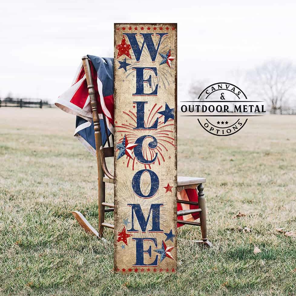 Vintage-inspired farmhouse style sign. — Toe Fish Art creates quality, artisan-made wall décor with authentic, American sourced materials. Proudly Made in the USA for decades, each sign is expertly constructed with genuine craftsmanship, heritage quality, and rustic charm. Our premium, handcrafted pieces are built to last with durable materials. Custom, personalized, timeless designs for indoor and outdoor spaces. Discover American made wall art at toefishart.com — crafted to inspire, made to endure.
