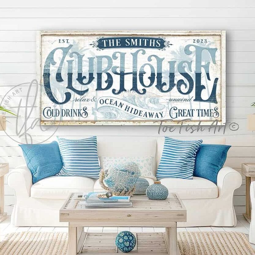 Vintage-inspired farmhouse style sign. — Toe Fish Art creates quality, artisan-made wall décor with authentic, American sourced materials. Proudly Made in the USA for decades, each sign is expertly constructed with genuine craftsmanship, heritage quality, and rustic charm. Our premium, handcrafted pieces are built to last with durable materials. Custom, personalized, timeless designs for indoor and outdoor spaces. Discover American made wall art at toefishart.com — crafted to inspire, made to endure.