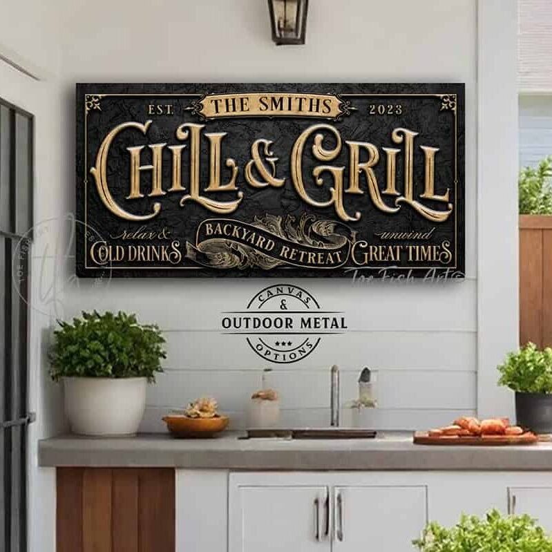 Vintage-inspired farmhouse style sign. — Toe Fish Art creates quality, artisan-made wall décor with authentic, American sourced materials. Proudly Made in the USA for decades, each sign is expertly constructed with genuine craftsmanship, heritage quality, and rustic charm. Our premium, handcrafted pieces are built to last with durable materials. Custom, personalized, timeless designs for indoor and outdoor spaces. Discover American made wall art at toefishart.com — crafted to inspire, made to endure.