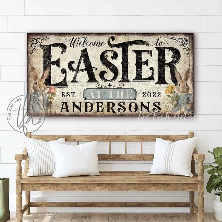 Vintage-inspired farmhouse style sign. — Toe Fish Art creates quality, artisan-made wall décor with authentic, American sourced materials. Proudly Made in the USA for decades, each sign is expertly constructed with genuine craftsmanship, heritage quality, and rustic charm. Our premium, handcrafted pieces are built to last with durable materials. Custom, personalized, timeless designs for indoor and outdoor spaces. Discover American made wall art at toefishart.com — crafted to inspire, made to endure.