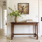 This stunning abstract angel wall art by Toe Fish Art blends contemporary design with meaningful spiritualism. Inspired by impasto-style paintings, the artwork features soft, layered textures and neutral yet bold tones. Be surrounded by decor you LOVE! Choose premium gallery-stretched canvas or elegant framed canvas. Toe Fish Art makes artisan wall art with American materials. Proudly Made in the USA, each piece is expertly constructed with genuine craftsmanship, heritage quality, and rustic charm.