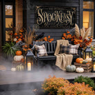 Create the ultimate Halloween home bar with this personalized Halloween bar sign from Toe Fish Art. Inspired by the charm of vintage speakeasies, our "Spookeasy Spirit Lounge" sign transforms your entertaining space with spooky sophistication. Choose between premium framed canvas or durable outdoor metal. Toe Fish Art makes artisan wall art with American materials. Proudly Made in the USA, each piece is expertly constructed with genuine craftsmanship, heritage quality, and rustic charm.
