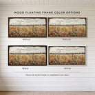This rustic cottage wall art features lush wildflowers dancing across a vintage floral landscape, evoking warmth and natural beauty. Add optional bible verse "Be Still And Know That I Am God"—Psalm 46:10 for meaningful faith-based decor. Be surrounded by decor you LOVE! Choose premium framed canvas or durable outdoor metal. Toe Fish Art makes artisan wall art with American materials. Proudly Made in the USA, each piece is expertly constructed with genuine craftsmanship, heritage quality, and rustic charm.
