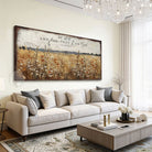 This rustic cottage wall art features lush wildflowers dancing across a vintage floral landscape, evoking warmth and natural beauty. Add optional bible verse "Be Still And Know That I Am God"—Psalm 46:10 for meaningful faith-based decor. Be surrounded by decor you LOVE! Choose premium framed canvas or durable outdoor metal. Toe Fish Art makes artisan wall art with American materials. Proudly Made in the USA, each piece is expertly constructed with genuine craftsmanship, heritage quality, and rustic charm.