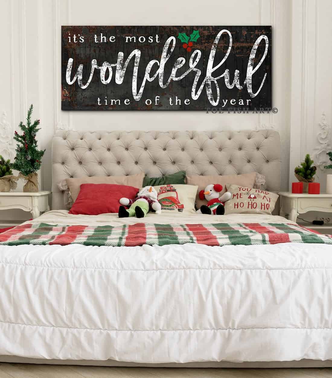 It s the most wonderful time of the year sign toefishart