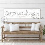 Tutti a Tavola a Mangiare - Italian Sign - Everyone at the table to eat handmade by ToeFishArt. Original, custom, personalized wall decor signs. Canvas, Wood or Metal. Rustic modern farmhouse, cottagecore, vintage, retro, industrial, Americana, primitive, country, coastal, minimalist.