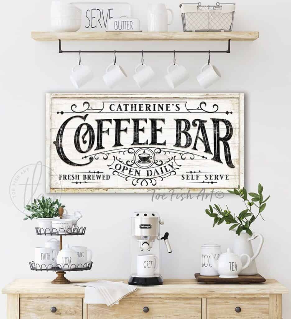 https://toefishart.com/wp-content/uploads/2023/03/Coffee-Bar-Sign-with-Personalized-Family-Name-Fresh-Brewed-Self-Serve-Open-Daily-Coastal-Farmhouse-Style-Wall-Decor-1426294963-936x1024.jpg